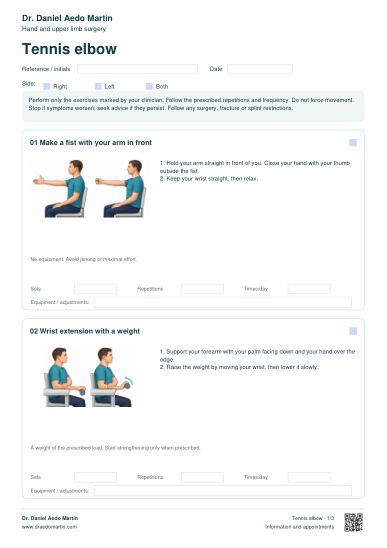 Tennis elbow